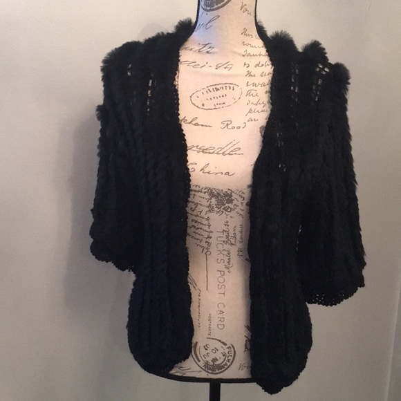 Karin Charles Jackets & Blazers - Karin Charles Real Fur Jacket